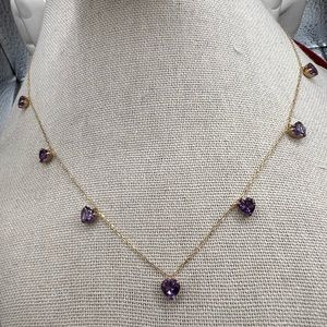 Amethyst necklace